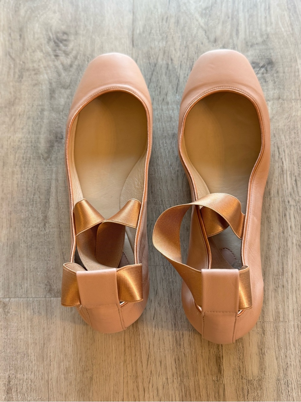 Chloe Pink Crossover Ballet (Pointe) Flats 40.5 / 41 - Picture 2 of 9